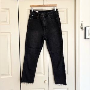 Gap Vintage Slim Sky High Rise Jeans, Women’s size 10 Regular, Washed black